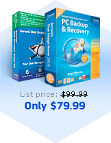 True Image 2010 and Disk Director 10 for $79.99